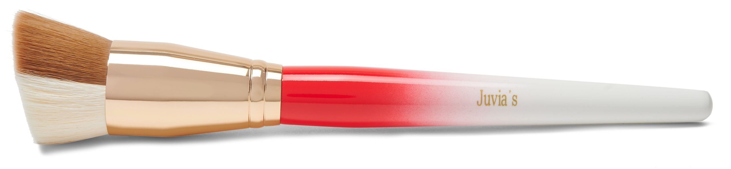 I Am Magic Flat Top Foundation Brush- Peach and White - Image 2
