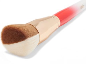 I Am Magic Flat Top Foundation Brush- Peach and White